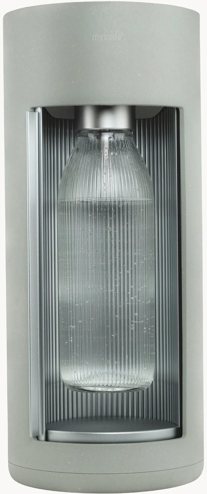 Set gasatore d'acqua con bottiglia Glassy