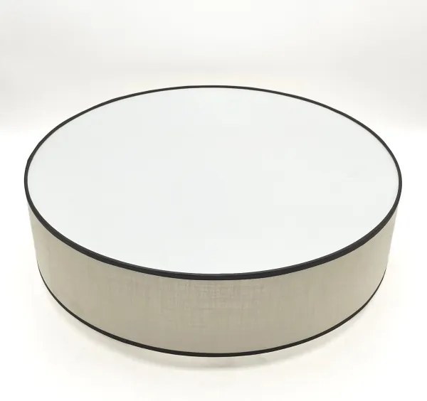 Brilagi - LED Plafoniera BELLADONNA 3xE27/15W/230V diametro 50 cm color crema/quercia