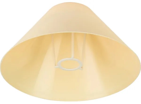 Paralume di ricambio E14 210x110 mm giallo