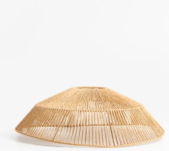 Paralume universale KERIA, Ø 50 cm, marrone