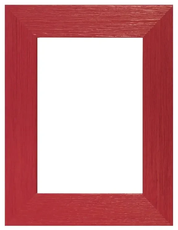 Cornice Color rosso lucido per foto da 70x100 cm