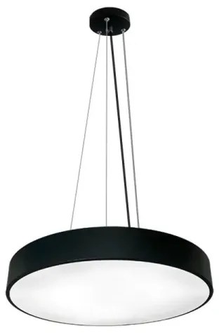 Lampadario a sospensione con filo LED dimmerabile LED/50W/230V 3000-6500K nero + telecomando