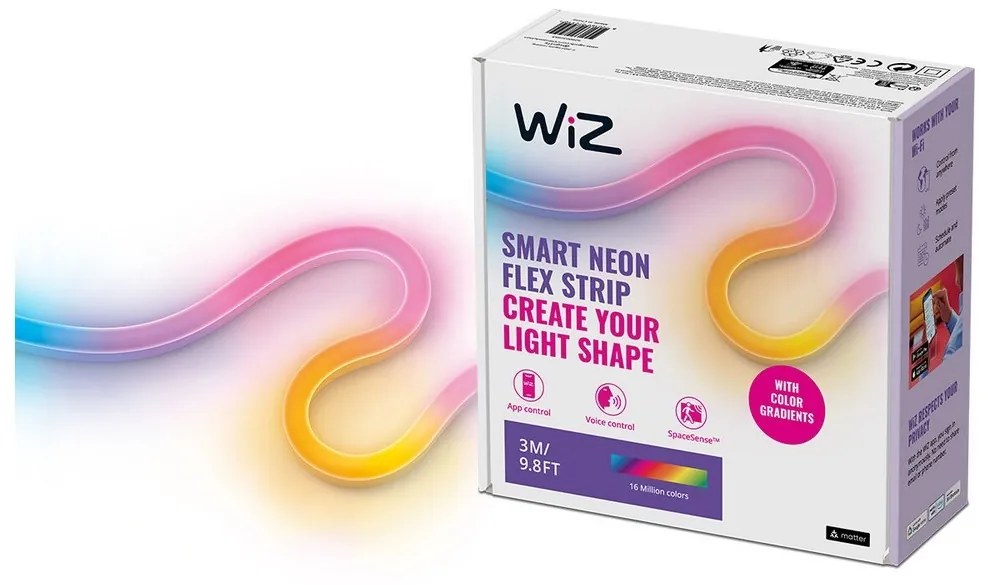 WiZ - Striscia LED RGBW dimmerabile 3m LED/24W/230V 2700-5000K Wi-Fi