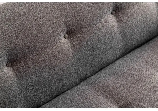 Divano a due posti NARA, grigio chiaro