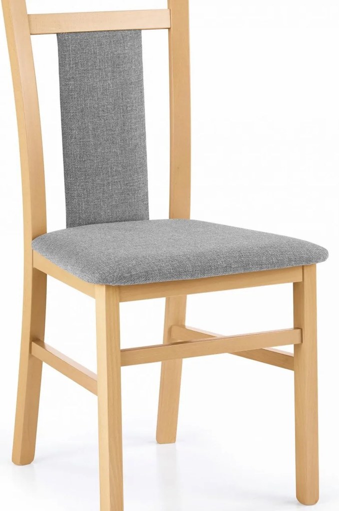 Sedia Hubert 8 grigio/grigio miele Inari91