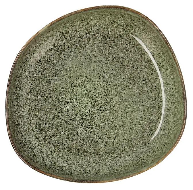 Piatto Fondo Bidasoa Ikonic Ceramica Verde (20,5 x 19,5 cm) (Pack 6x)