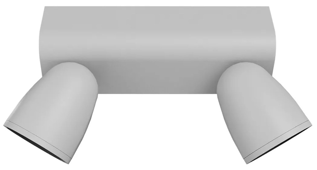 Applique da Esterno IP65 con 2 basi GU10 Serie AXIS - Bianca