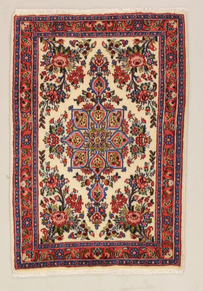 Bidjar Tappeto 60 x 90 (Iran) Annodato A Mano