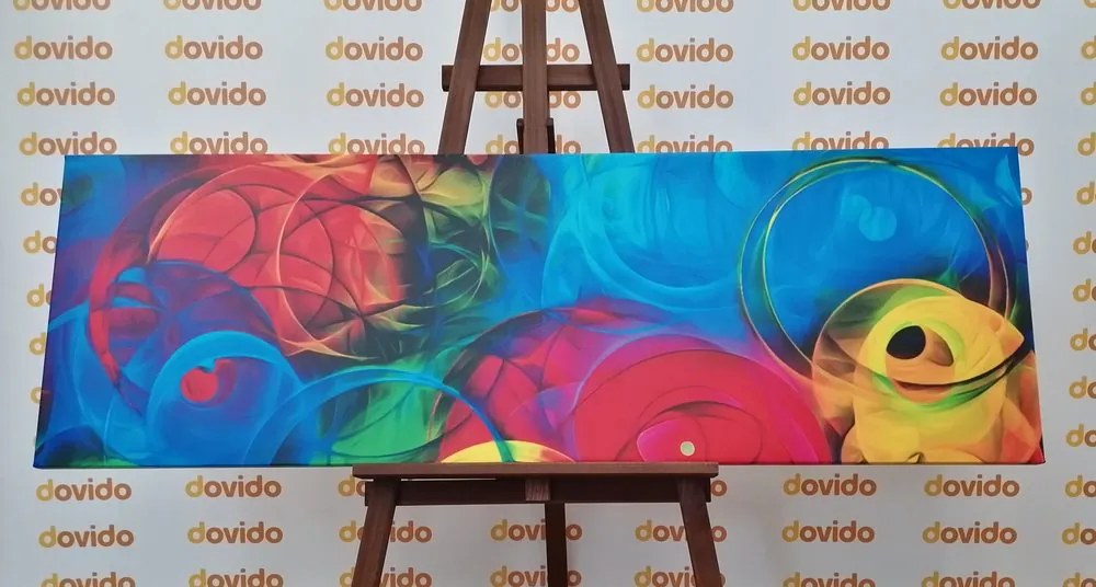 Stampa su tela – Astrazione piena di colori