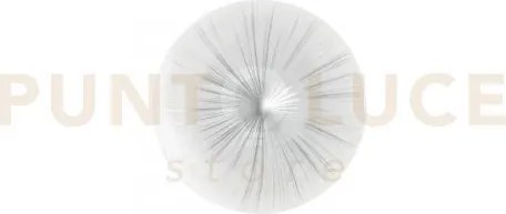Plafoniera led agora bianca e silver 18w 2640lm cct 3000 e 4000 e 6...