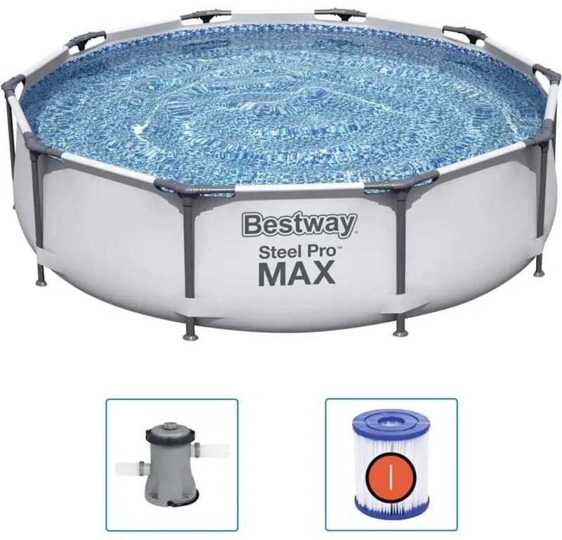 Set Piscina Steel Pro max 305x76 cm - Bestway