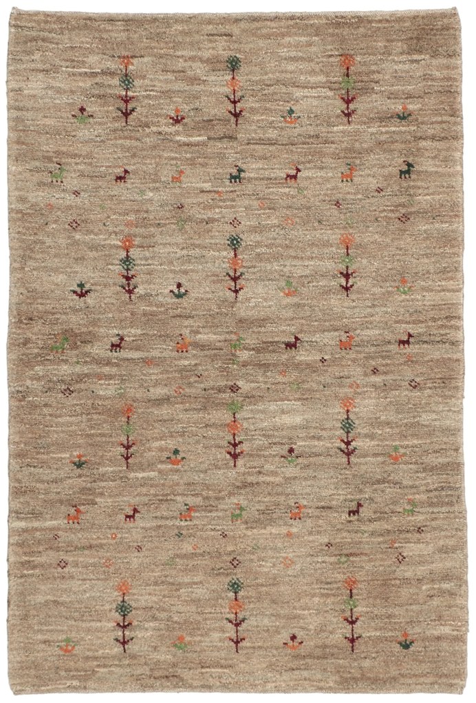 Gabbeh Tappeto persiano 100x150 (Iran) Annodato A Mano