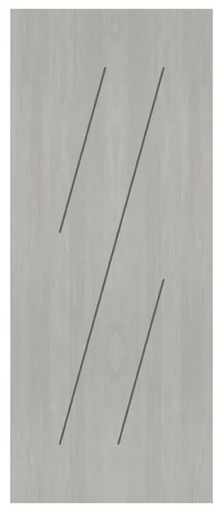 Pannello per porta d'ingresso P348 pellicolato pvc avorio L 92 x H 210.5 cm, Sp 12 mm apertura sinistra
