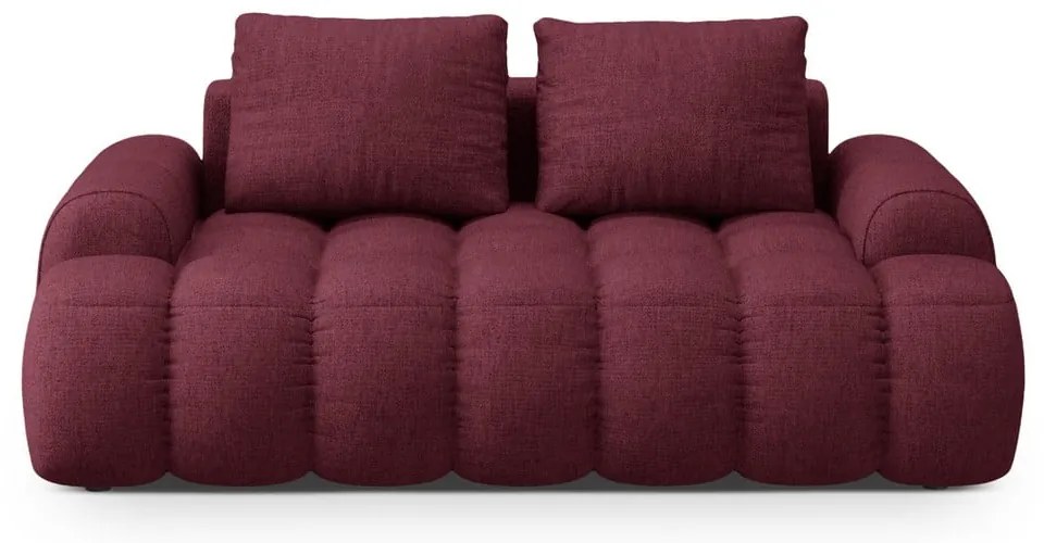 Divano burgundy 175 cm Linz – Cosmopolitan Design