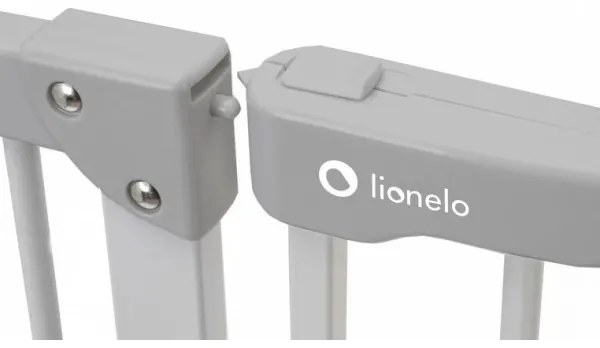 Lionelo - Cancelletto di sicurezza TRUUS SLIM LED 1xAAA grigio