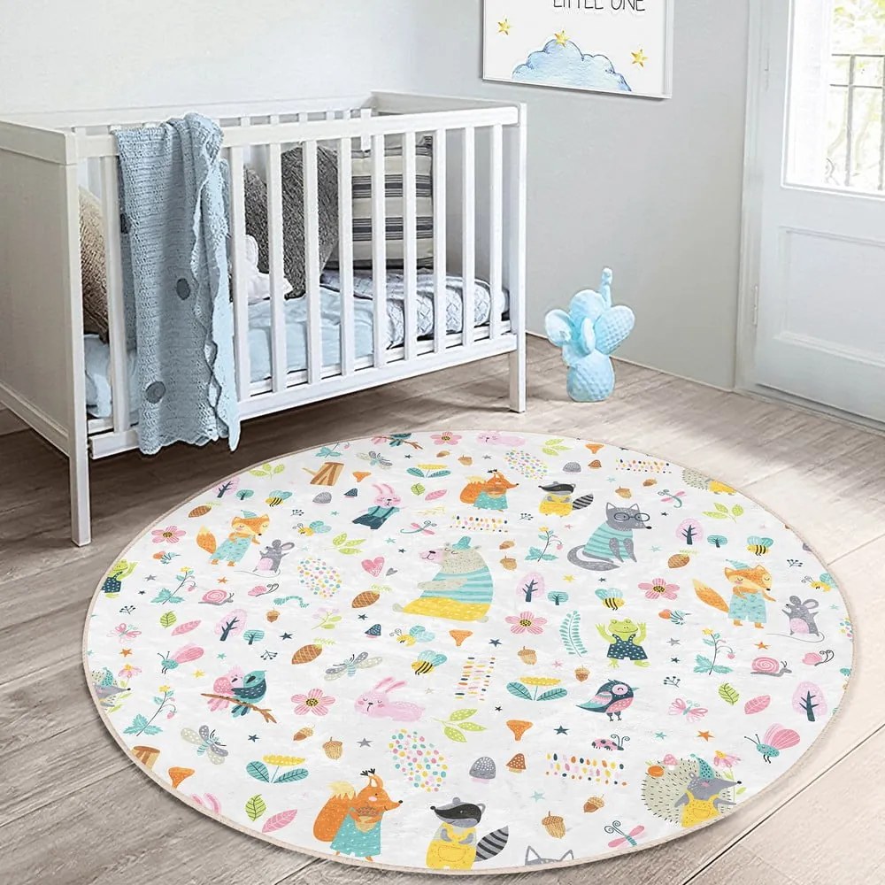 Tappeto per bambini ø 120 cm Comfort - Mila Home