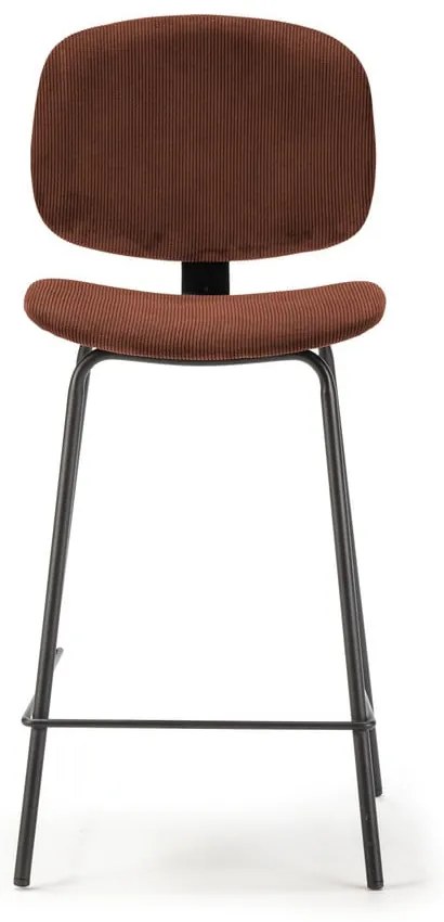 Set di 2 sgabelli da bar bordeaux (altezza seduta 64 cm) Arus - Marckeric