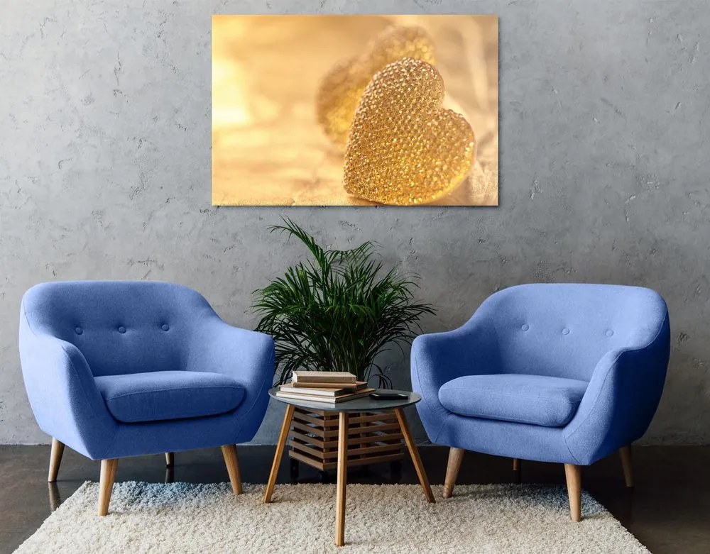 Quadro su tela – Cuoricini romantici