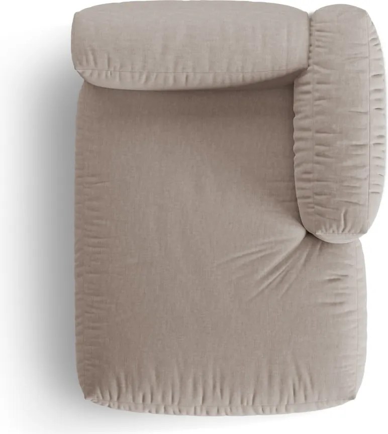 Modulo divano beige (angolo destro) Martina - Micadoni Home