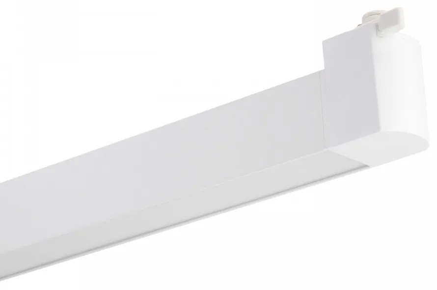 Faro LED Lineare 24W per Binario Monofase, Orientabile Bianco - 100° Colore  Bianco Naturale 4.000K