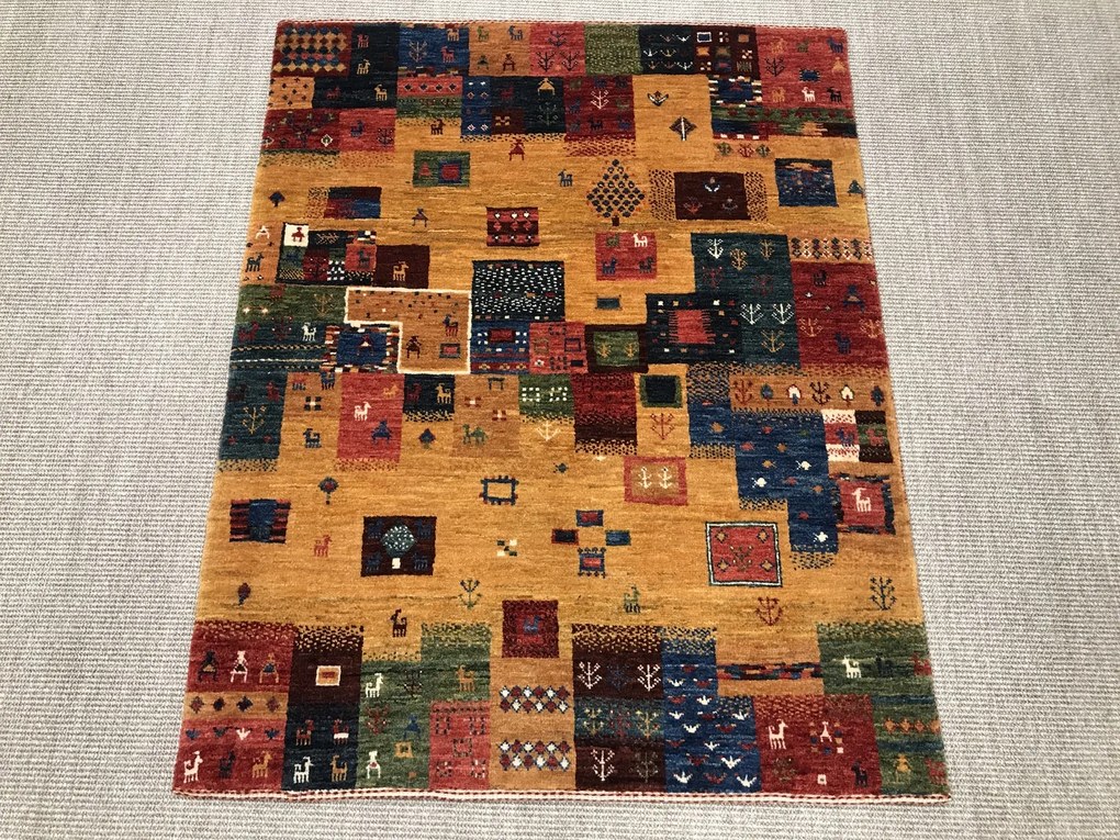 Loribaft Tappeto 100 x 120 (Iran) Annodato A Mano