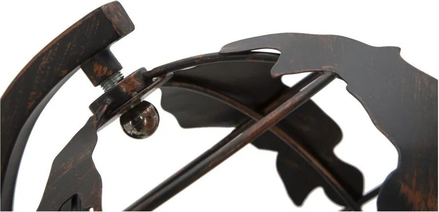 Lampada da tavolo nera con paralume in metallo (altezza totale 40 cm) World Industry – Mauro Ferretti