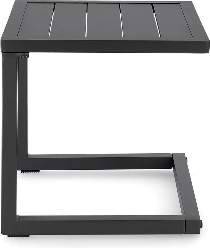 Tavolino da giardino in alluminio 40x40 cm Hilde – Bizzotto