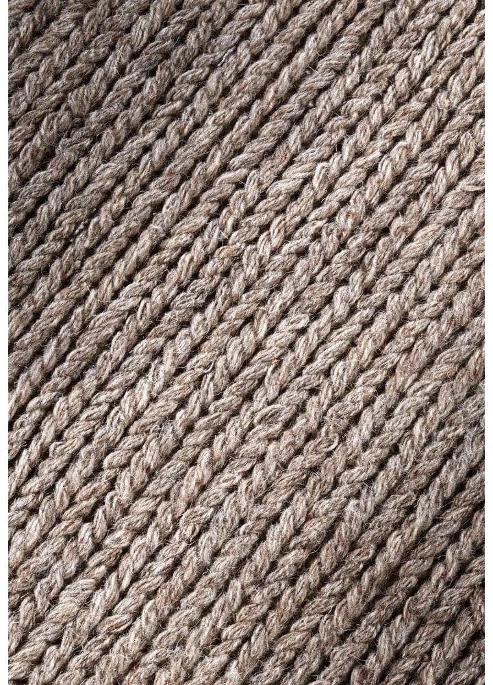 Tappeto marrone chiaro in lana intrecciata 60x90 cm Francois - Villeroy&amp;Boch