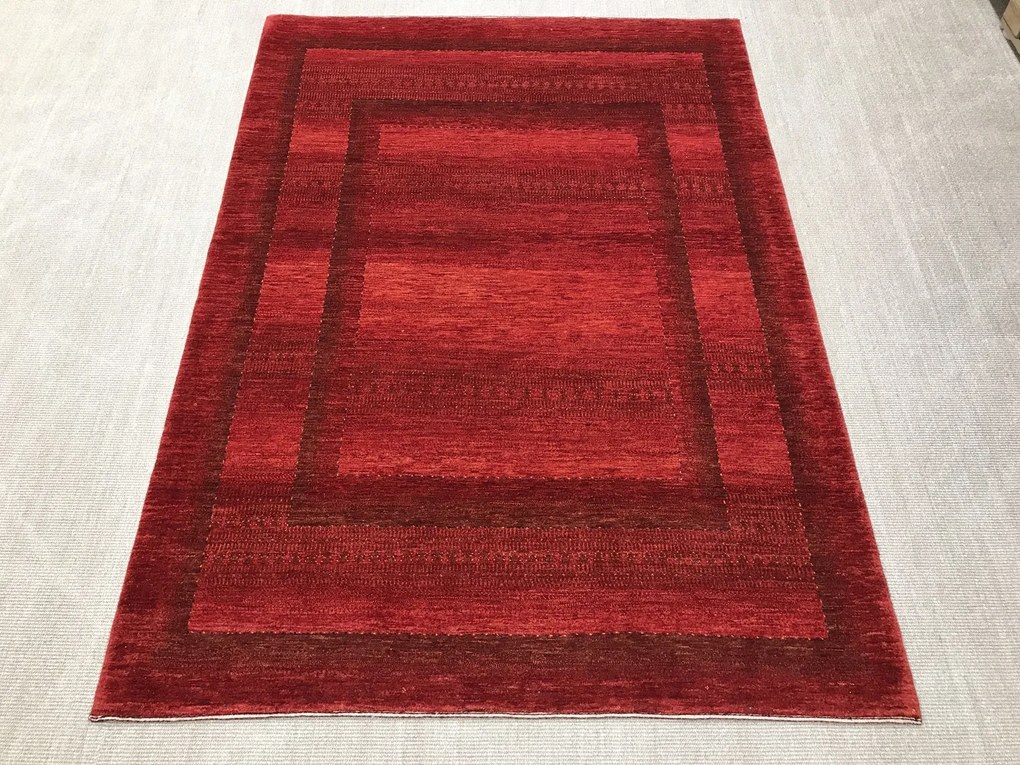 Loribaft Tappeto persiano 170 x 240 Rosso (Iran) Annodato A Mano