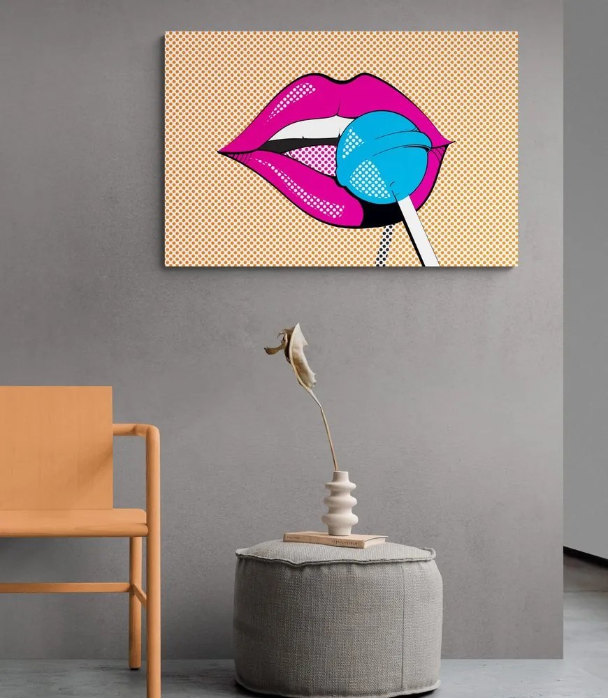 Stampa su tela – Lecca-lecca pop art
