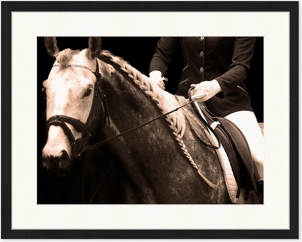 Foto incorniciata Lady Rider, varie misure
