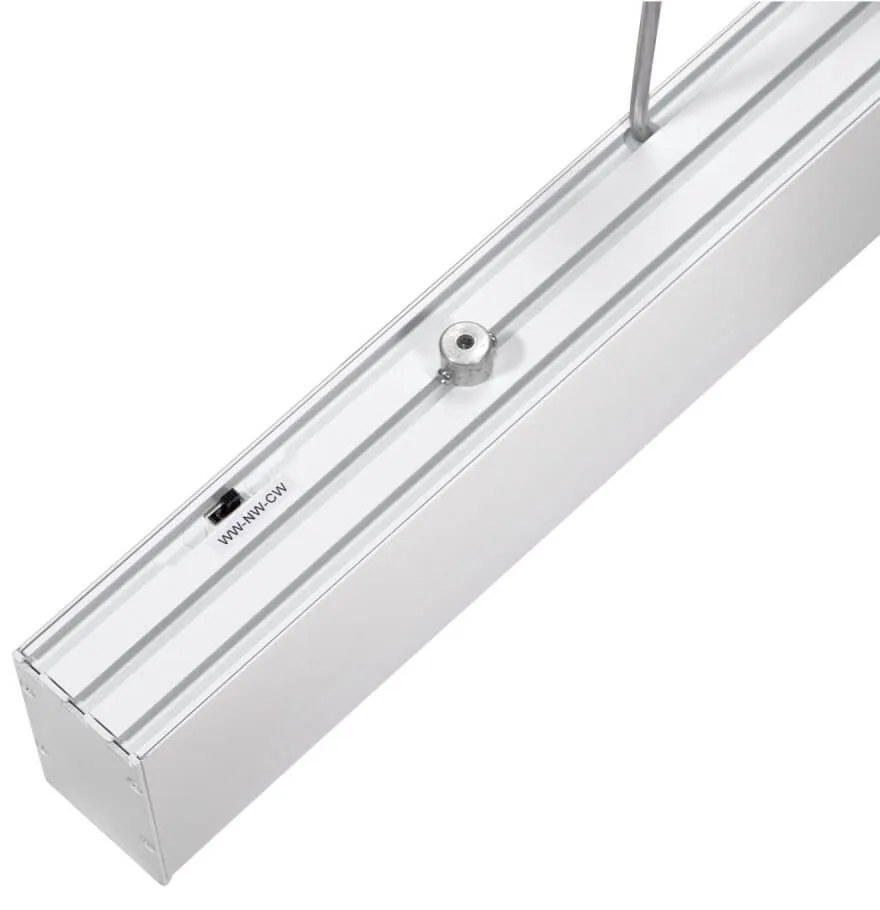 Lampada Lineare LED a Soffitto 65W 200cm Bianca con driver Philips Colore Bianco Variabile CCT