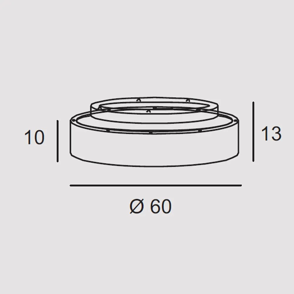 Sospensione Contemporanea Aurora Metallo Foglia Oro Led 36W