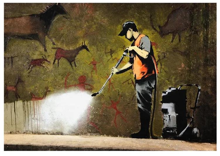 Fotomurale Banksy Cave Painting