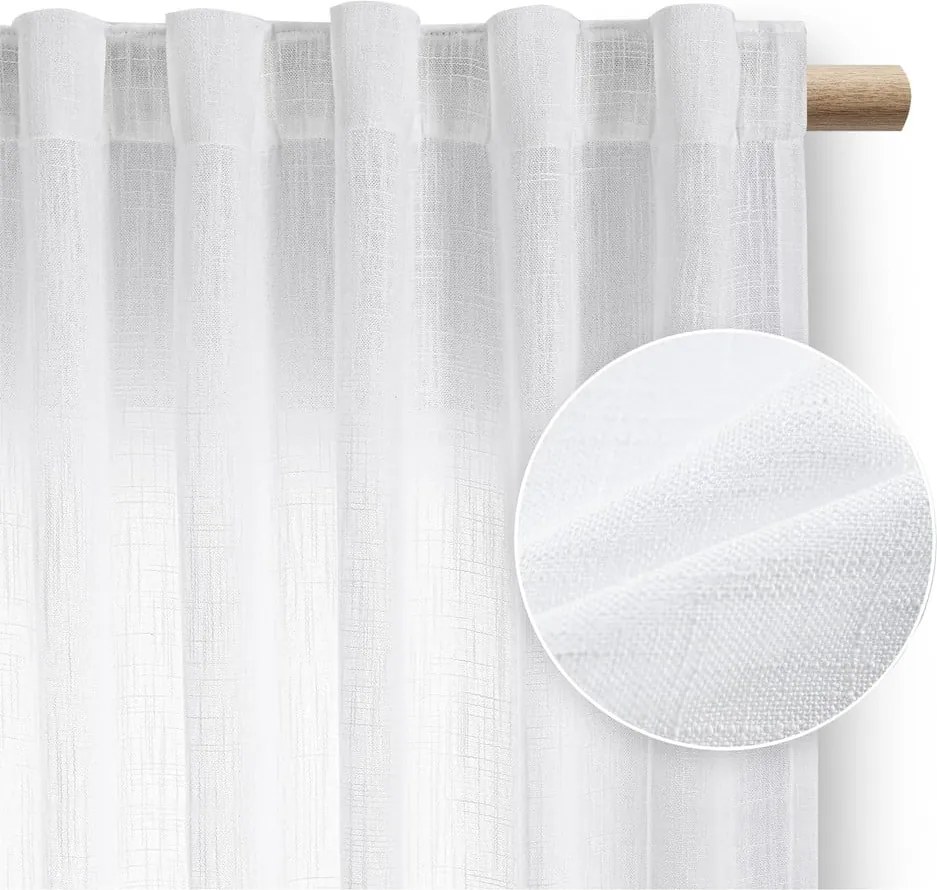 Tenda bianca 140x270 cm Valeta – Restilo