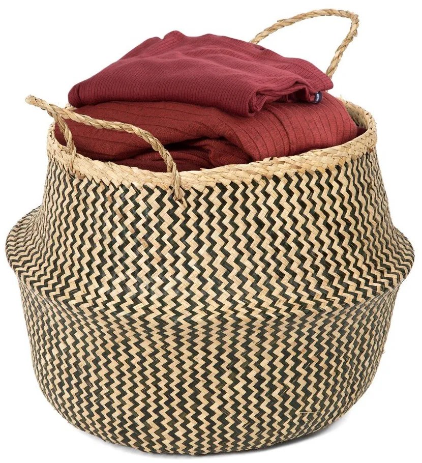 Cestino in seagrass , ⌀ 45 cm Zic Zac - Compactor