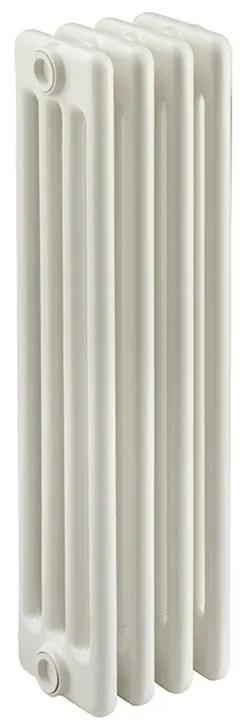 Radiatore acqua calda EQUATION Tubolare in acciaio 4 colonne, 4 elementi interasse 62.3 cm, bianco