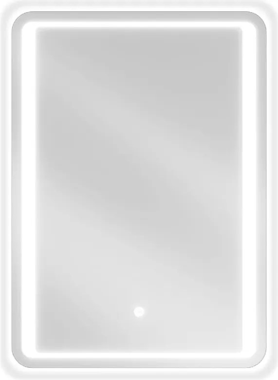 Mexen Zusa specchio da bagno retroilluminato 50 x 70 cm, LED 6000K, anti-appannamento - 9808-050-070-611-00