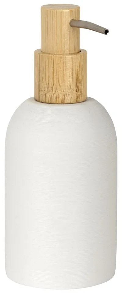 Dispenser per sapone bianco opaco in poliresina 250 ml Altavalle – Wenko