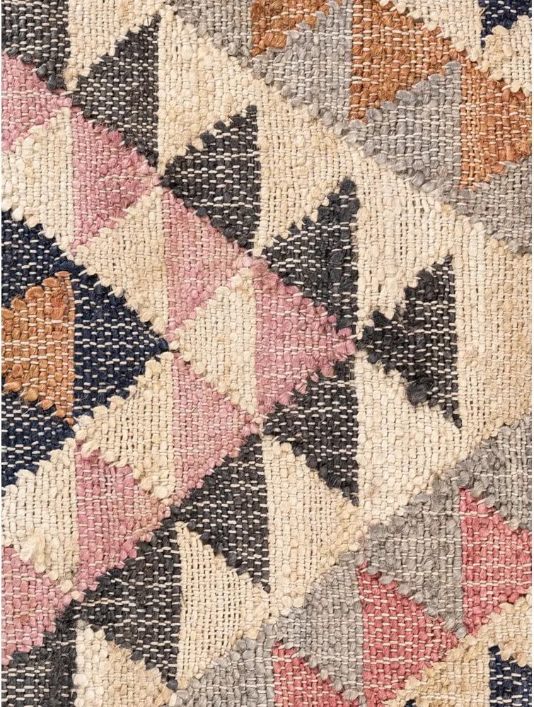 Passatoia grigia in iuta tessuta a mano 80x200 cm Roya Parsa – Elle Decoration