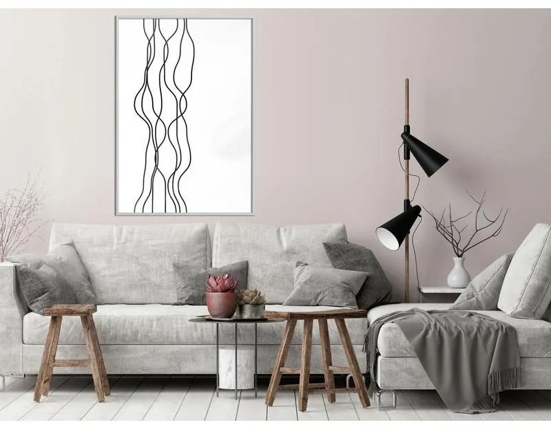 Poster Wavy Lines