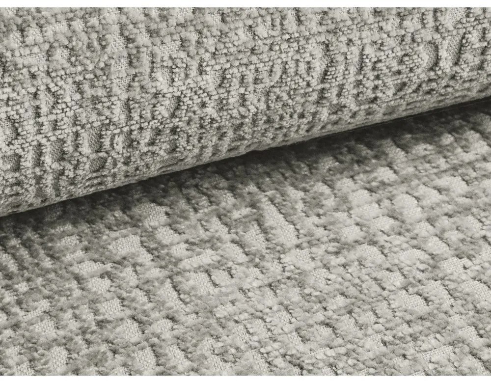 Divano grigio chiaro allungabile/con contenitore 216 cm Kalena – Makamii