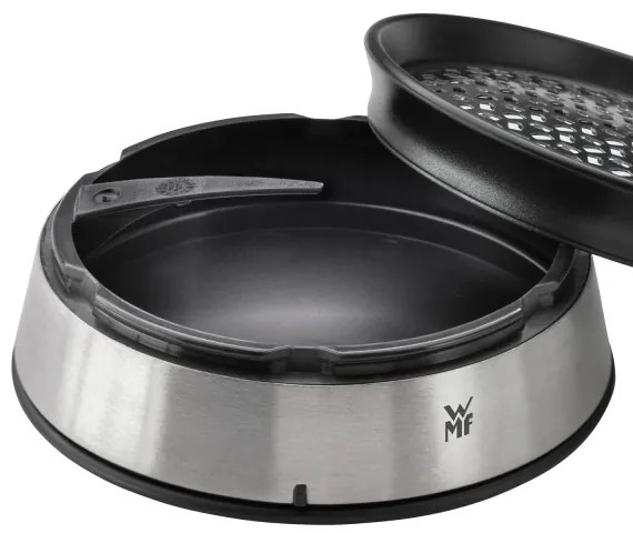 WMF - Grattugia per zenzero Ø 9 cm acciaio inox/nero