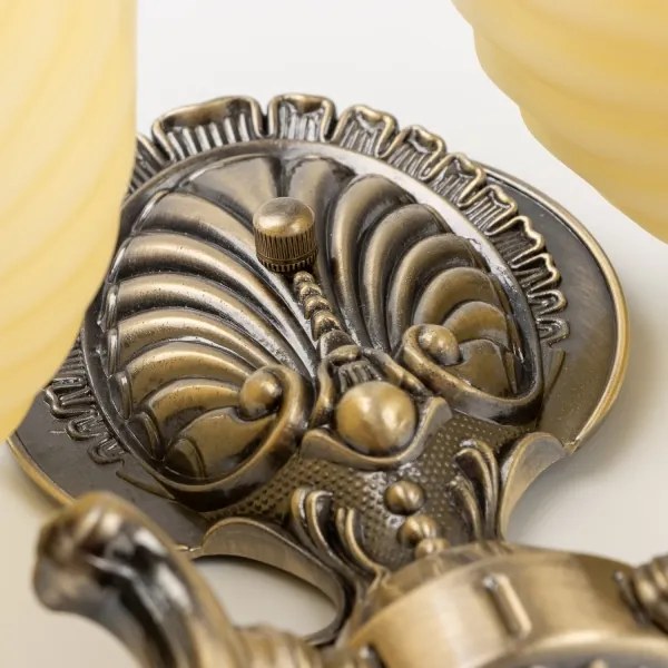 Brilagi - Applique CLASSIC 2xE27/60W/230V ottone