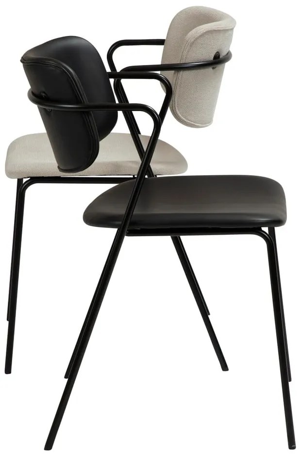 Sedia da pranzo beige Zed - DAN-FORM Denmark