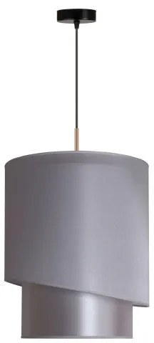 Duolla - Lampadario a sospensione con filo PARIGI 1xE27/15W/230V diametro 40 cm argento/oro