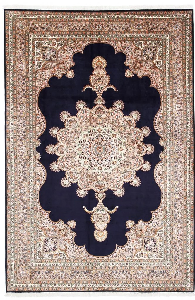 Cashmere Silk Tappeto orientale 190x280 Rosa (Indian) Annodato A Mano