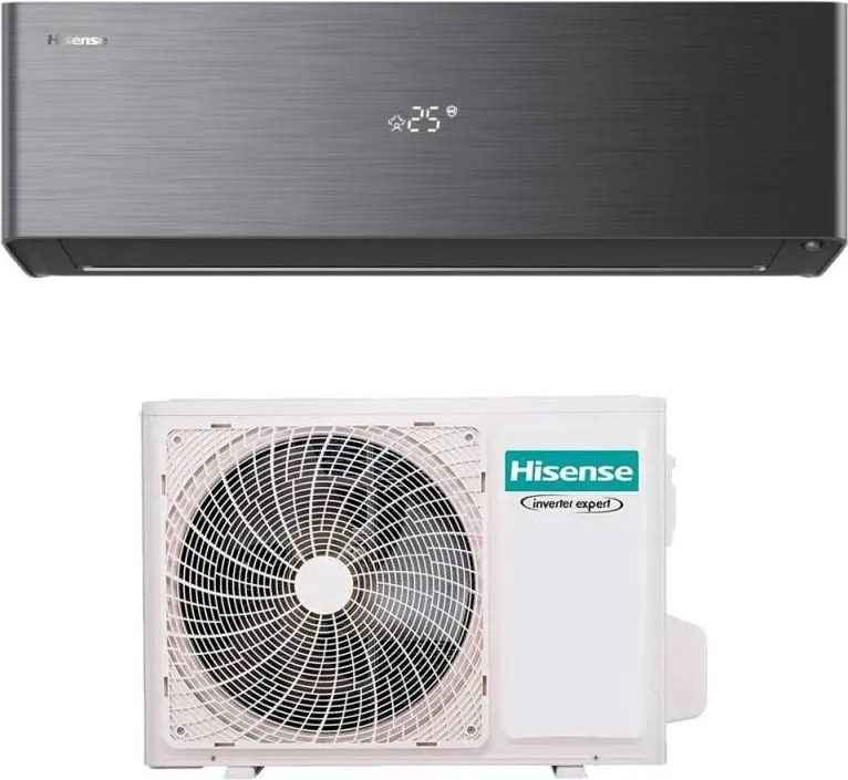 Condizionatore Hisense Inverter ENERGY PRO X BLACK 18000 Btu R-32 Wi-Fi Integrato