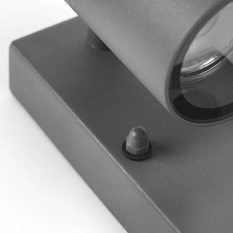 Lampada da parete per esterni antracite IP44 con sensore di movimento - Solo