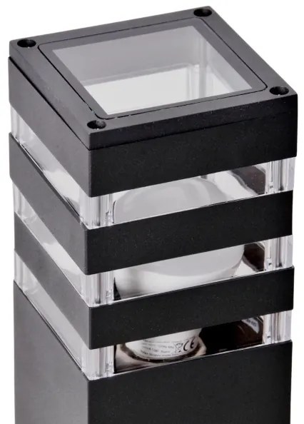 Lampada esterna TEKSAS 1xE27/12W/230V IP44 44 cm antracite